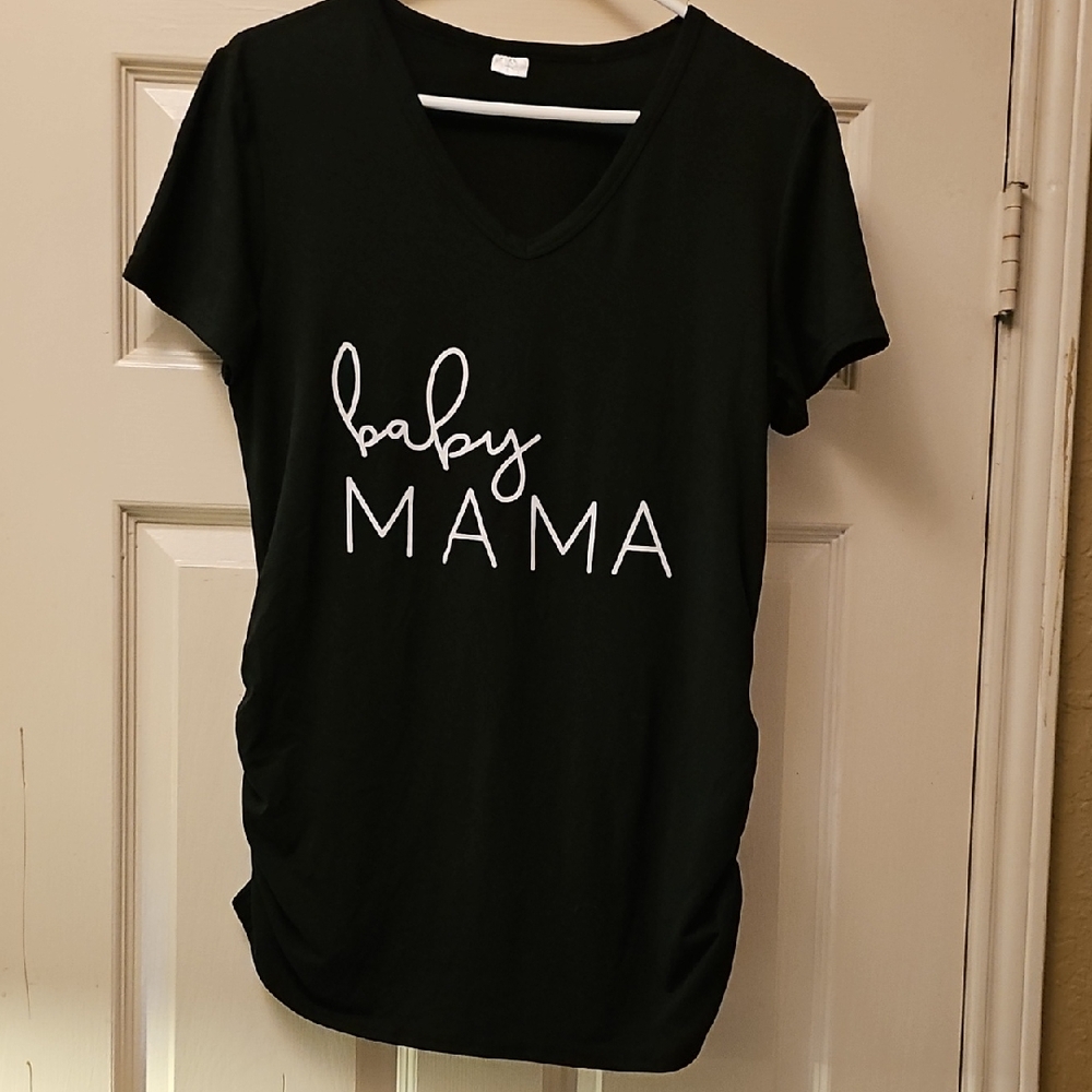 Baby Mama Tee Shirt By The Belly Boxes. Maternity